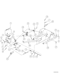 Part Location Diagram of 73032-12 Bear Cat Weldment, Reservoir Base